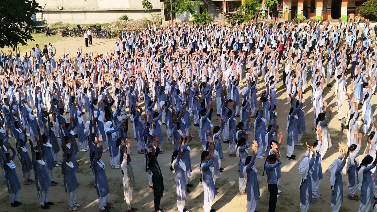 पी. टी. एवं योगा कार्यक्रम : दिनांक 18 मई 2026